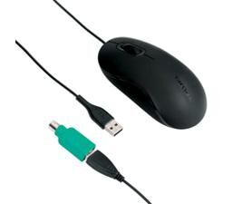 Targus - Mus - optisk - 3 knappar - kabelansluten - USB - svart