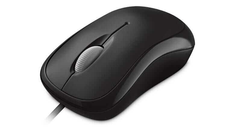 Microsoft Basic Optical Mouse for Business - Mus - höger- och