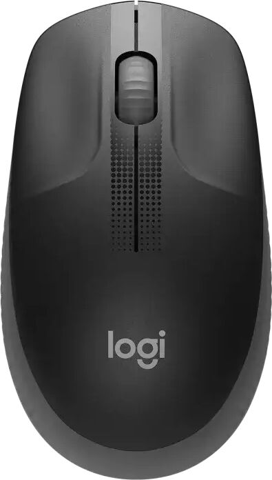 Logitech M190 Full-Size Trådlös Mus, Mid Grey