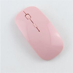 Unbranded (pink) 2.4G Ultra Thin USB Optical Wireless Mouse Cordless Computer Laptop Deskt