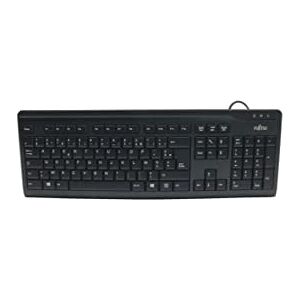 Fujitsu Siemens Value Tastatur USB Schwarz franzoesisches