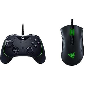 Razer Wolverine V2 - Wired Gaming Controller for Xbox Series X/S/One & PC & DeathAdder V2 - Wired USB Gaming Mouse with Ergonomic Comfort, Optical Switches