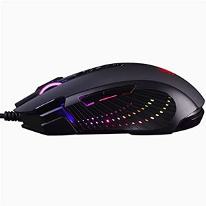 N+C J90 USB 5000CPI Wired RGB Backlight 7 Button Mouse Optical Gaming Mice Activation Version