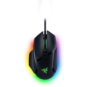 Razer Basilisk V3 - Wired Customisable Gaming Mouse (10+1 Programmable Buttons, HyperScroll Tilt Wheel, 11 Chroma RGB Lighting Zones, Optical Mouse Switches, Focus+ 26K DPI Optical Sensor) Black