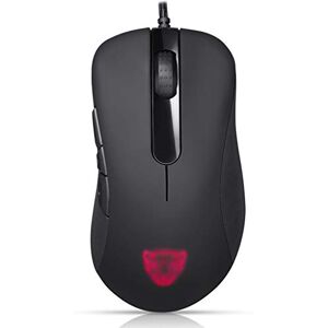 RajoNN Mice USB Wired Gaming Mouse, 6200DPI, Optical RGB, Esport Game Mice, for PC Laptop Desktop (Color : Black)