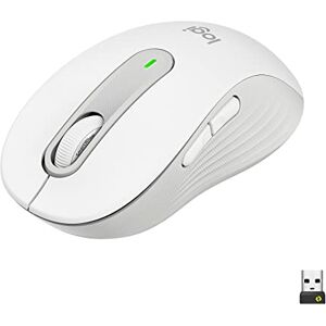 Logitech Signature M650 for Business Wireless Mouse, For Small to Medium Sized Hands, Logi Bolt, Bluetooth, SmartWheel - White (Renewed)