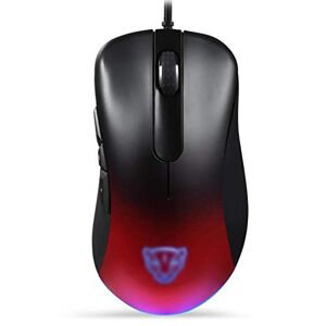 RajoNN Mice USB Wired Gaming Mouse, 6200DPI, Optical RGB, Esport Game Mice, for PC Laptop Desktop (Color : Red)