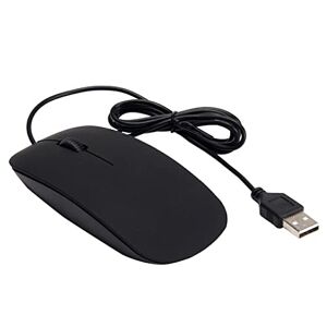CLSSLVVBN Mouse Wired Accurate Positioning Computer Mouses Comfortable Computers Fitting Desktop Laptop Gift Game Table Working, black