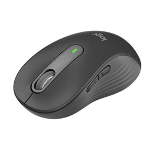 Logitech Signature M650 L Full Size Wireless Mouse - For Large Sized Hands, 2-Year Battery, Silent Clicks, Customisable Side Buttons, Bluetooth, for PC/Mac/Multi-Device/Chromebook - Grey