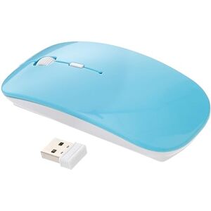 Hemobllo 4 Ergonomic Optical Working Wireless Mice Computer Wireless Ergonomic Flat Wireless Portable Mobile Optical Mice Slim Wireless Game Playing Mouse Laptop