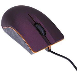 AMZLORD USB red Mouse, 3-Button Cord Mouse th 1200DPI, Optical Computer Mouse Ergonoc ce th Ergonoc sign for ns 98/XP/Vista/7/8, Laptop, PC, sktop, Notebook (Purple)