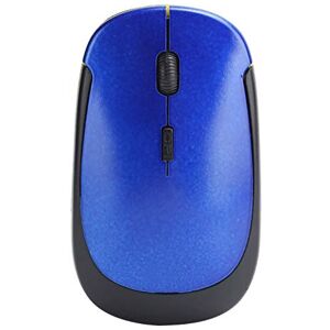 Bewinner Mini Optical Mouse with USB Receiver for Laptop and Computers, 1600dpi Mini Gaming Silent Mouse with Ergonomic Design for PC, 5 Optional Colors Universal Mouse (Blue)