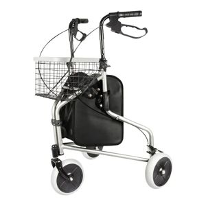 Antar Dreirad Rollator Aluminium mit Korb, Tasche und Tablett - AT51029