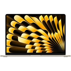 Apple MacBook Air 15 Zoll (2024), M3 Chip, 8C CPU, 10C GPU, 35W Power Adapter Polarstern Größe