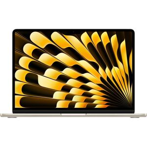 Apple MacBook Air 13 Zoll (2024), M3 Chip, 8C CPU, 10C GPU, 35W Power Adapter Polarstern Größe