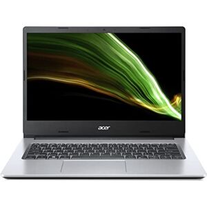 Acer Aspire 3 (A314-35-P4FX) Laptop   14 FHD Display   Intel Pentium N6000   8 GB RAM   256 GB SSD   Intel UHD Graphics   Windows 11   QWERTZ Tastatur   silber