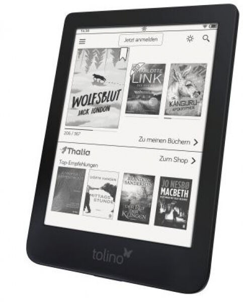 Tolino Shine 3 - eBook Reader - Schwarz