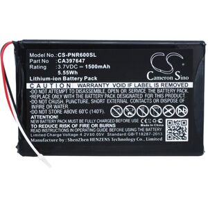 Ersatzakku - CS-PNR600SL - PANDIGITAL Novel 6 / CA397647 - 3,7 Volt 1500mAh Li-Polymer