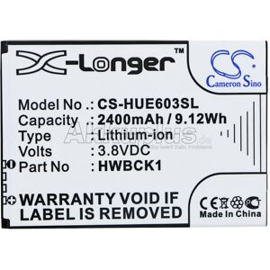 Ersatzakku - CS-HUE603SL - HUAWEI 601HW / HWBCK1 - 3,8 Volt 2400mAh Li-ion