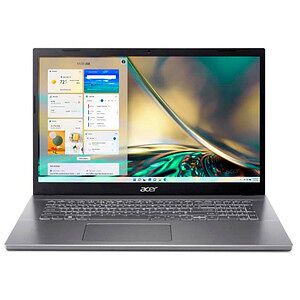 acer A517-53-50VG Notebook 43,9 cm (17,3 Zoll), 16 GB RAM, 512 GB SSD, Intel® Core™ i5-12450H