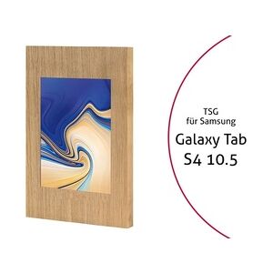 TabLines TSG056O Tablet Schutzgehäuse für Samsung Tab S4 10.5, Holz Eiche