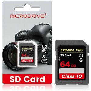 Kinsi - microSD 64GB- Geeignet für Überwachungskameras, Fahrrekorder, Mobiltelefone und Tablets