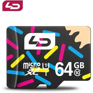 Kinsi - microSD 64GB- Geeignet für Überwachungskameras, Fahrrekorder, Mobiltelefone und Tablets