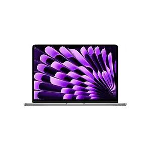 Apple MacBook Air 13.6 (Liquid True Tone Retina Display) 4.05 GHz M3-Chip (8-Core CPU, 8-Core GPU) 8 GB RAM 256 GB SSD [Early 2024] space grauA1