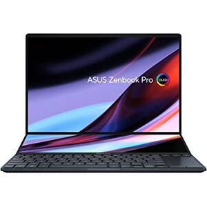 Asus ZenBook Pro 14 Duo OLED UX8402ZE-M3167X Core i9-12900H 32GB RAM 1TB SSD GeForce RTX 3050 Ti Win11Pro 90NB0X82-M00A50 tech-black