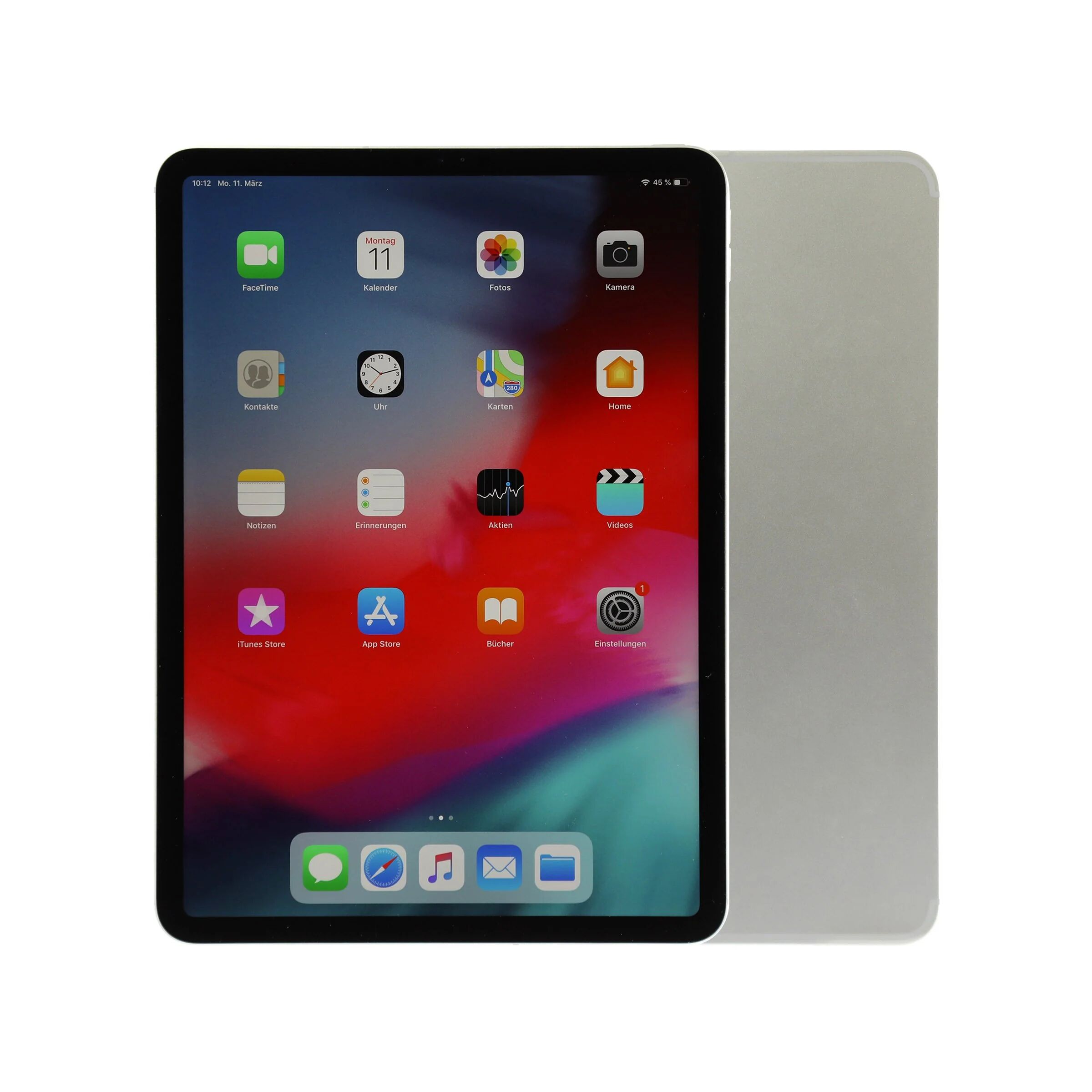 Apple iPad Pro (11'') Wi-Fi + 4G Gebraucht / 256 GB / Silber