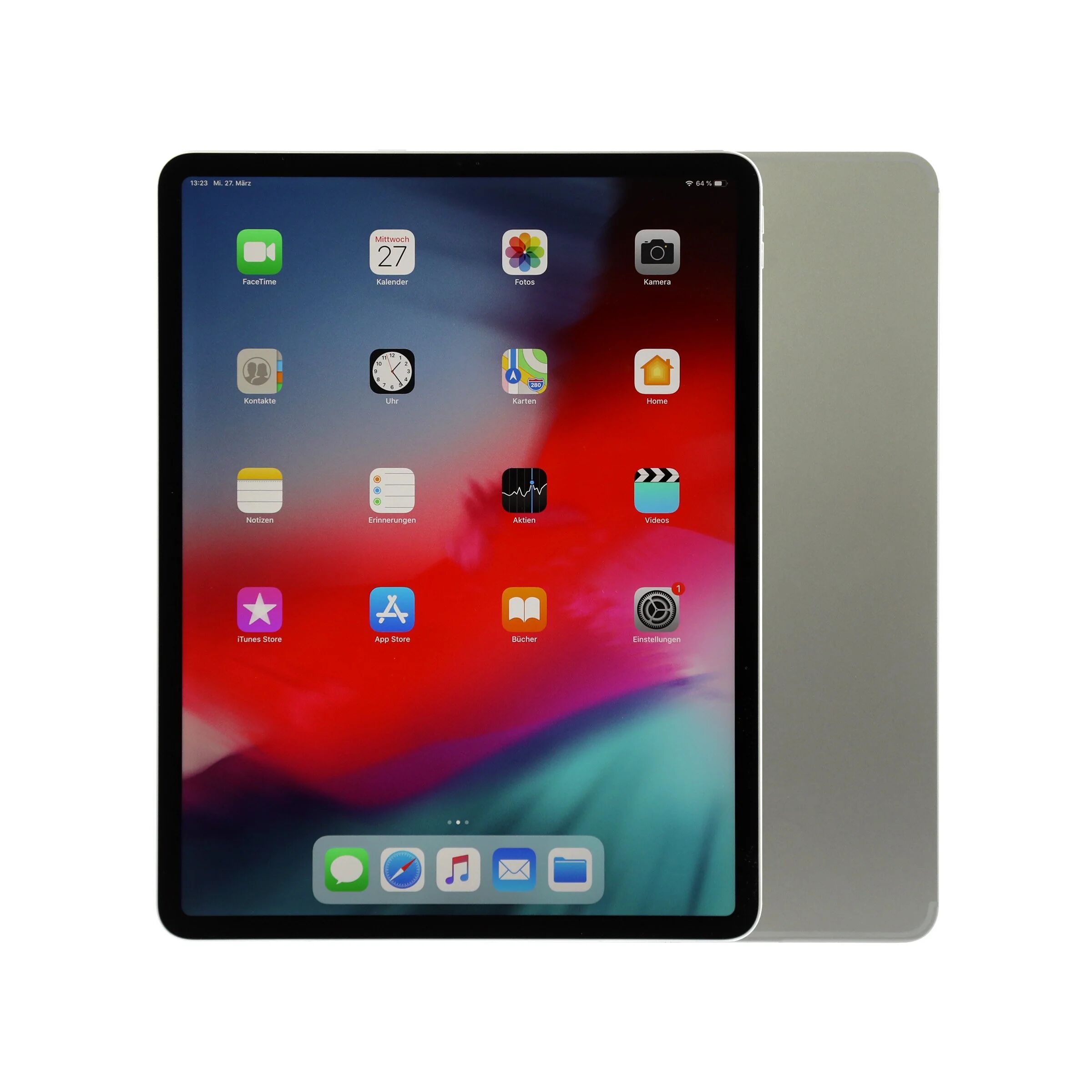 Apple iPad Pro 2018 (12,9'') Wi-Fi + 4G Gebraucht / 256 GB / Silber