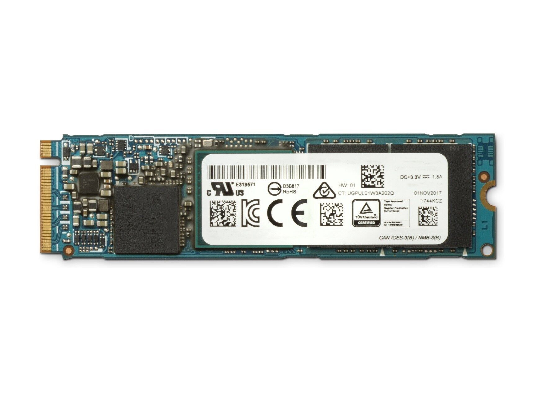 HP Solid State Laufwerk, TLC PCIe 3x4 NVMe M.2, 2 TB