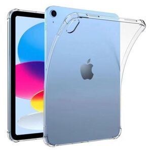 MTK Til iPad 10.9 (2022)/iPad 10. generations blødt TPU klart tabletcover Forstærket 4 hjørner Stødabsorberende bagkasse