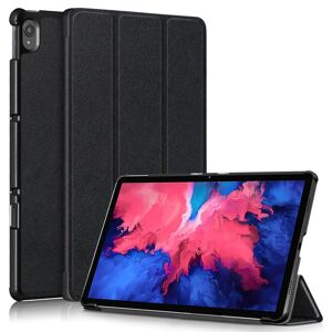 TABLETCOVERS.DK Lenovo Tab P11 / P11 (5G) / P11 Plus Tri-fold Flip Cover m. Vågeblus Funktion - Sort