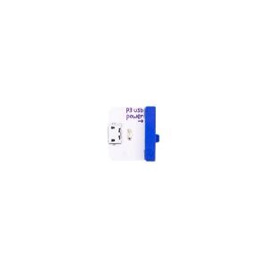 littleBits power (USB), Strømmodul, littleBits, Blå, Hvid, 95,2 mm, 190,5 mm, 12,7 mm