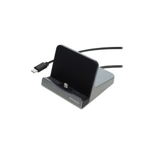 4smarts VoltDock - Opladningsstander - 20 Watt - 2.2 A - PD (Lightning) - metalgrå - for Apple iPad (Lightning)