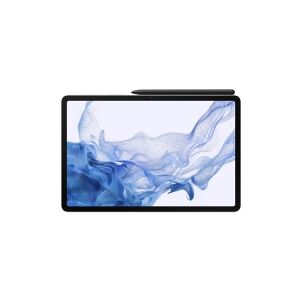 Samsung®   Galaxy Tab S8 - Tablet - Android - 128 GB - 11 TFT (2560 x 1600) - microSD indgang - 3G, 4G, 5G - sølv