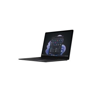 Microsoft Surface Laptop 5 for Business - Intel Core i7 - 1265U / op til 4.8 GHz - Evo - Win 11 Pro - Intel Iris Xe Graphics - 16 GB RAM - 512 GB SSD - 13.5 touchscreen 2256 x 1504 - Wi-Fi 6 - mat sort - kbd: Nordisk