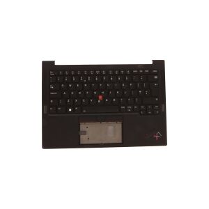 Lenovo Sunrex - Notebooks udskiftningstastatur - med Trackpoint, UltraNav - bagbelyst - QWERTY - UK - FRU - med topdække - for ThinkPad X1 Carbon Gen 10 21CB, 21CC