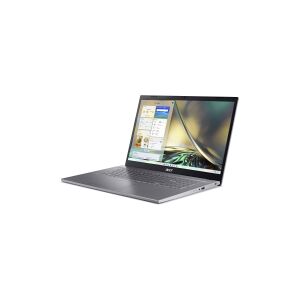 Acer Aspire 5 A517-53 - Intel Core i5 - 12450H / op til 4.4 GHz - Win 11 Home - UHD Graphics - 8 GB RAM - 512 GB SSD NVMe - 17.3 IPS 1920 x 1080 (Full HD) - Wi-Fi 6 - jern - kbd: Nordisk