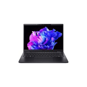 Acer TravelMate P6 14 TMP614-53-TCO - 180° hængselsdesign - Intel Core i7 - 1365U / op til 5.2 GHz - Intel Evo vPro Enterprise Platform - Win 11 Pro - Intel Iris Xe Graphics - 16 GB RAM - 1.024 TB SSD SED - 14 OLED 2880 x 1800 (WQXGA+) @ 90 Hz - Wi-Fi 6E 