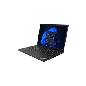 Lenovo ThinkPad T14 Gen 4 21HD - 180° hængselsdesign - Intel Core i5 - 1335U / op til 4.6 GHz - Win 11 Pro - Intel Iris Xe Graphics - 16 GB RAM - 512 GB SSD TCG Opal Encryption 2, NVMe - 14 IPS 1920 x 1200 - Wi-Fi 6E - tordensort - kbd: spansk - med 1 års