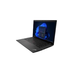 Lenovo ThinkPad L14 Gen 4 21H1 - 180° hængselsdesign - Intel Core i5 - 1335U / op til 4.6 GHz - Win 11 Pro - Intel Iris Xe Graphics - 16 GB RAM - 256 GB SSD TCG Opal Encryption 2, NVMe - 14 IPS 1920 x 1080 (Full HD) - Wi-Fi 6 - tordensort - kbd: nordisk (