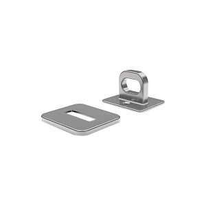 Compulocks Group Compulocks Ledge Lock Adapter for MacBook Pro 16 (2019) with Keyed Cable Lock - Adapter til låsning af slot for sikkerhed - sølv - med kabellås med