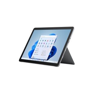 Microsoft Surface Go 3 - Tablet - Intel Pentium Gold - 6500Y / op til 3.4 GHz - Win 11 Home - UHD Graphics 615 - 4 GB RAM - 64 GB eMMC - 10.5 touchscreen 1920 x 1280 - NFC, 802.11a/b/g/n/ac/ax - 4G LTE-A - platinum