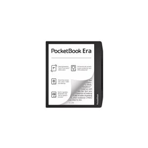 PocketBook Era - eBook læser - Linux 3.10.65 - 16 GB - 7 16 gråniveauer (4-bit) E Ink Carta (1264 x 1680) - touch screen - Bluetooth - stardust sølv