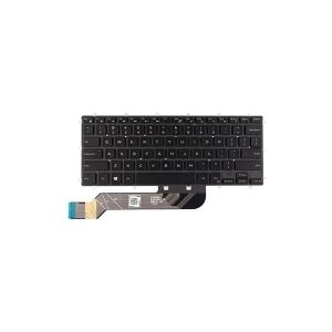 Dell - Notebooks udskiftningstastatur - bagbelyst - QWERTY - Amk. engelsk - for Inspiron 13 73XX, 15 75XX, 73XX, 7472, 75XX  Latitude 3390 2-in-1, 3490  Vostro 5370, 5471