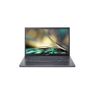 Acer Aspire 5 A515-57 - Intel Core i5 - 12450H / op til 4.4 GHz - Win 11 Home - UHD Graphics - 16 GB RAM - 512 GB SSD - 15.6 IPS 1920 x 1080 (Full HD) - Wi-Fi 6E - stålgrå - kbd: Nordisk