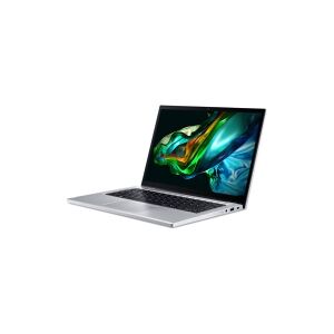 Acer Aspire 3 Spin 14 A3SP14-31PT - Flipdesign - Intel Core i3 - N305 / op til 3.8 GHz - Win 11 Home - UHD Graphics - 8 GB RAM - 256 GB SSD - 14 IPS berøringsskærm 1920 x 1200 - Wi-Fi 6 - rent sølv - kbd: Nordisk