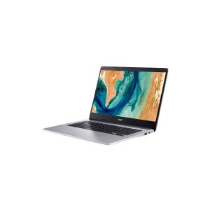 Acer Chromebook 314 CB314-2H - MT8183 / 2 GHz - Chrome OS - Mali-G72 MP3 - 4 GB RAM - 64 GB eMMC - 14 1366 x 768 (HD) - Wi-Fi 5 - rent sølv - kbd: Nordisk